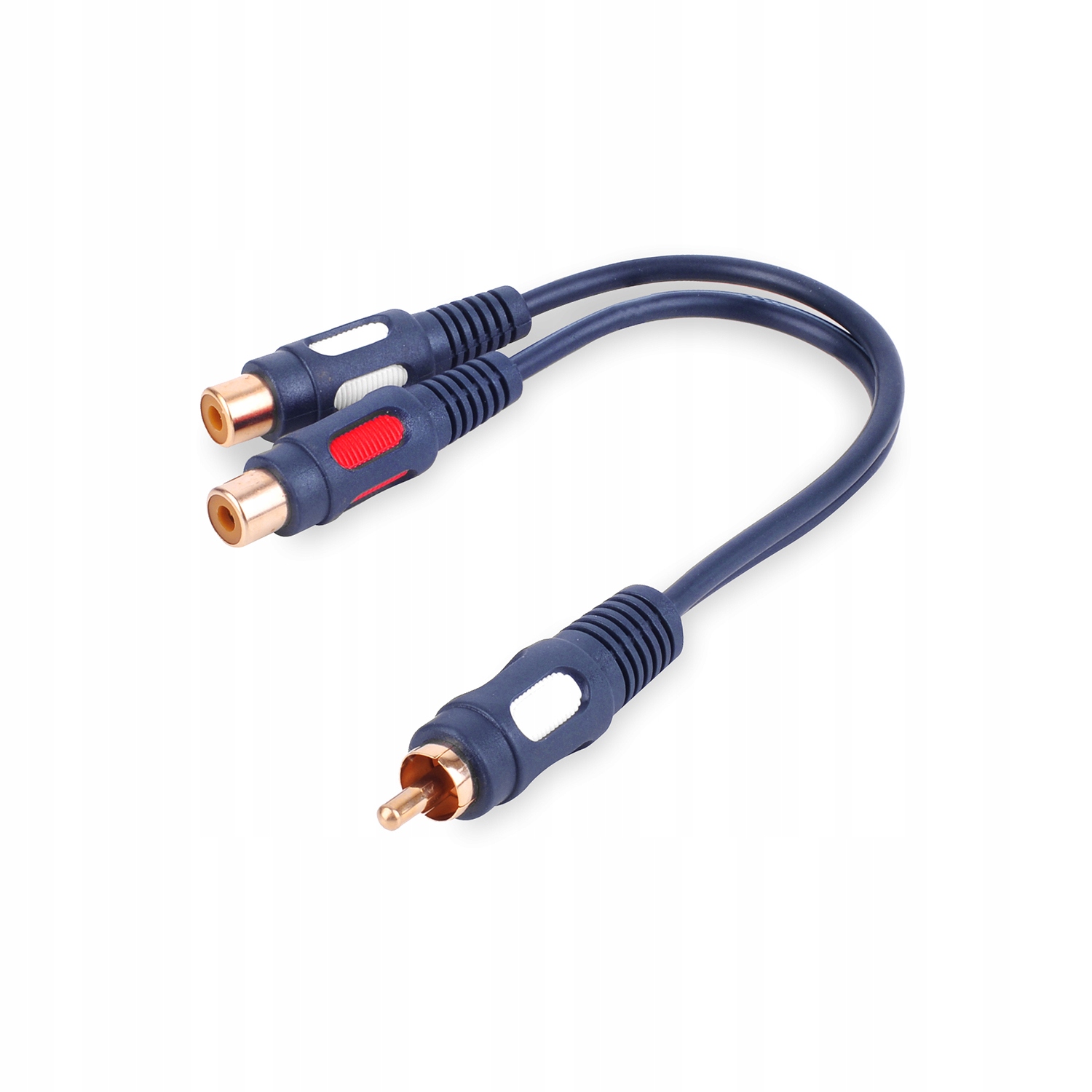 

Adapter Trójnik Rca Wtyk 2x Gniazdo Rca Vitalco