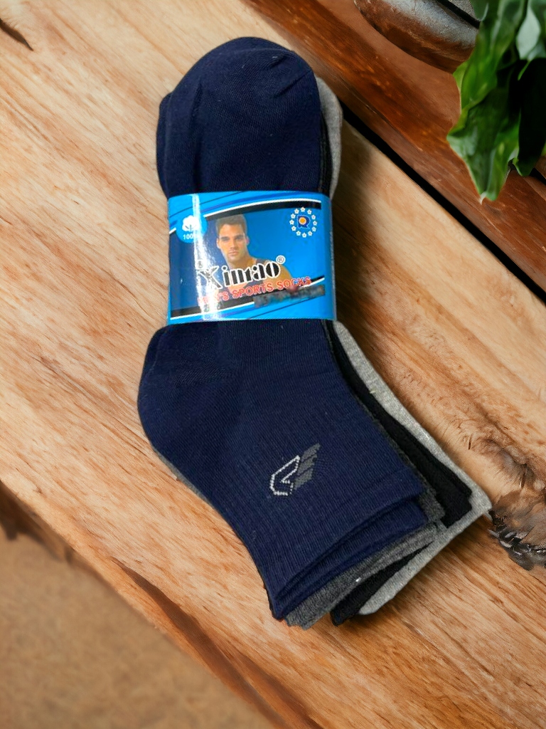 15 par MĘSKIE skarpetki BAWEŁNA skarpety ROBOCZE sportowe ODDYCHAJĄCE 43-46 Rozmiar 43-46