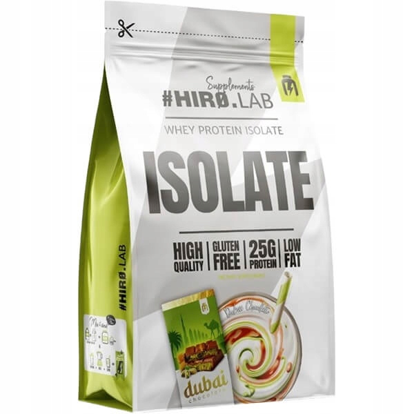 Hiro.lab Whey Protein Isolate – proteinový izolát Wpi 700 g dubajská čokoláda