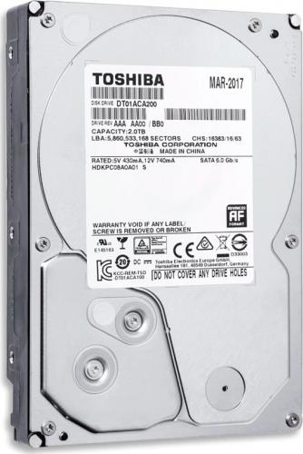 Dysk twardy Toshiba Hdd 2TB Sata 3,5"