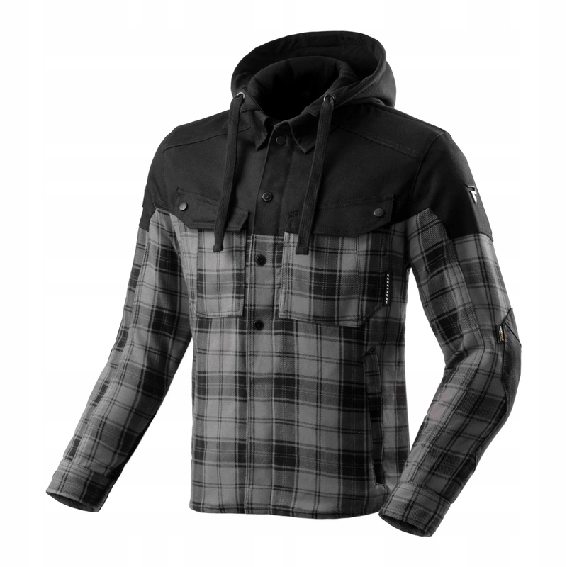 Motocyklová košeľa Rebelhorn Shifter Black/grey čierna šedá Darčeky