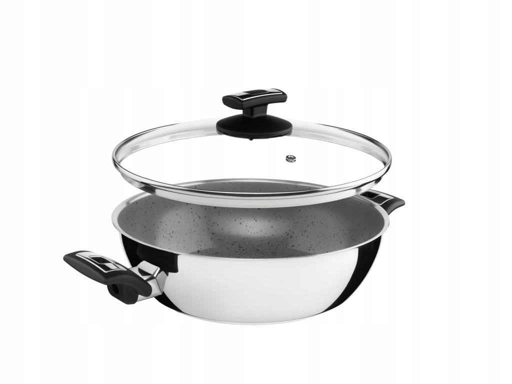 Panvica Kolimax Cerammax Pro Comfort 26 cm s úchytkami, so sklom. s vekom,