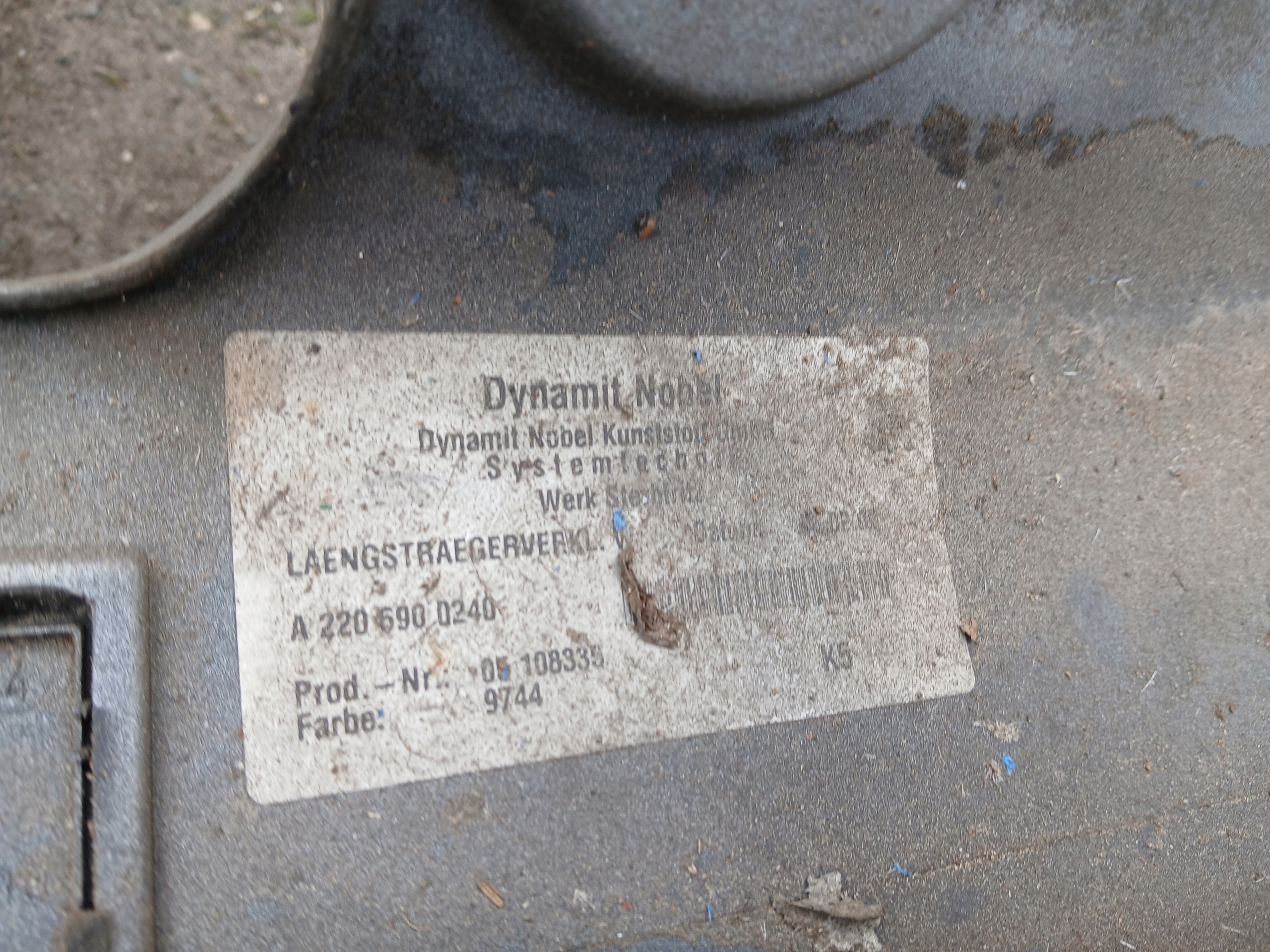 moulding threshold threshold left or right Mercedes W220 744 a2206900240