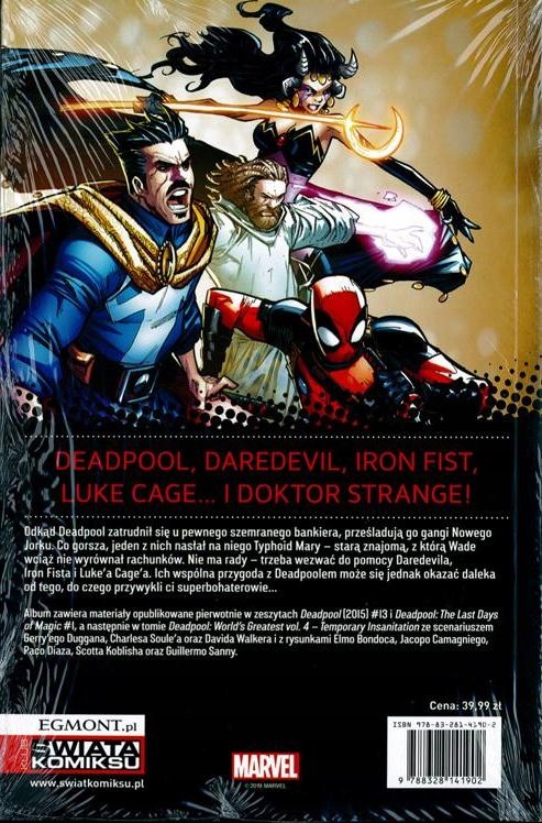 DEADPOOL tom 4: ŚMIECIOWA OPOWIEŚĆ ISBN 97883281348186