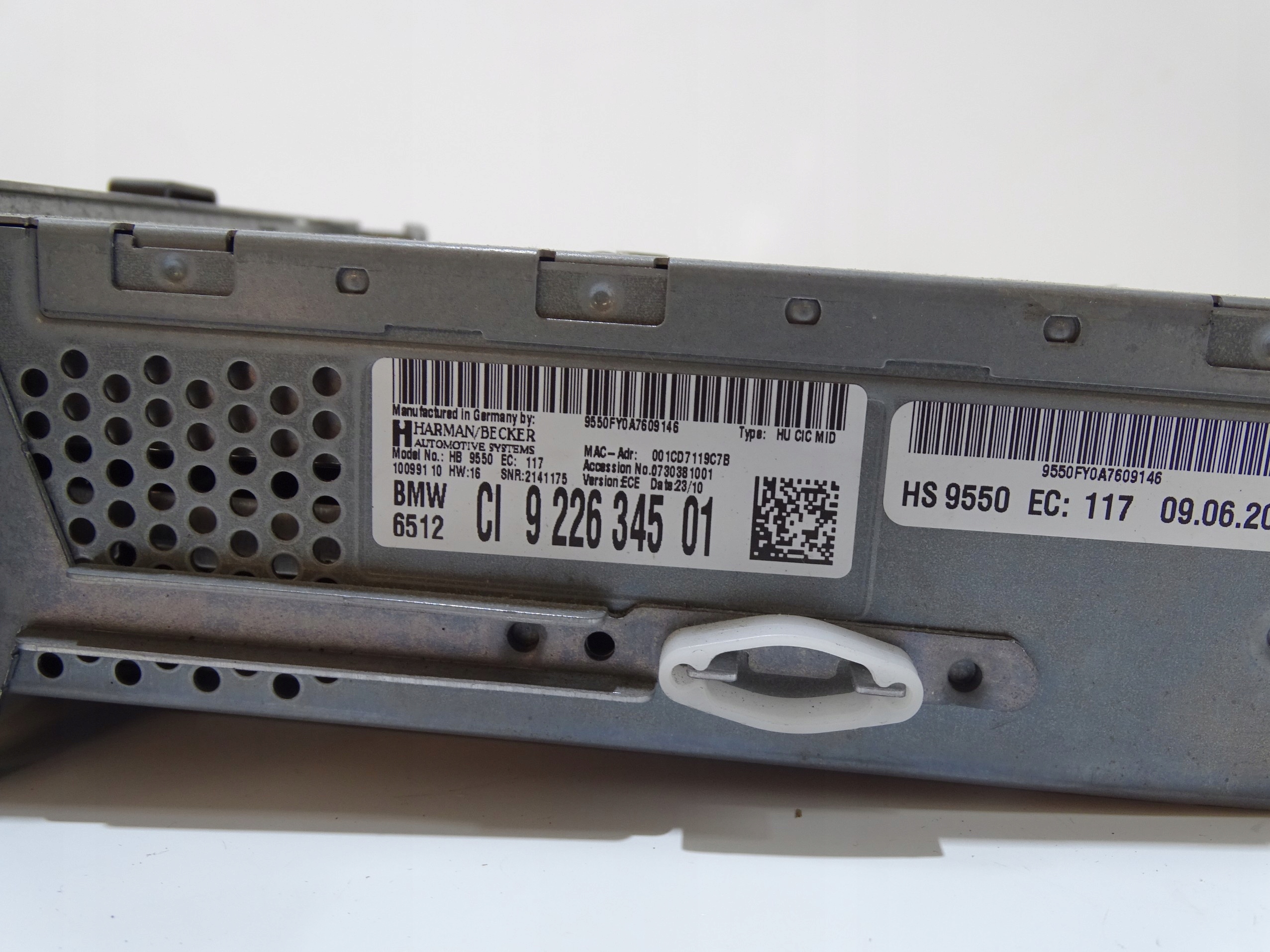 RADIO player navigation devices CIC BMW E90 E91 LCI 9226345 (20186152)