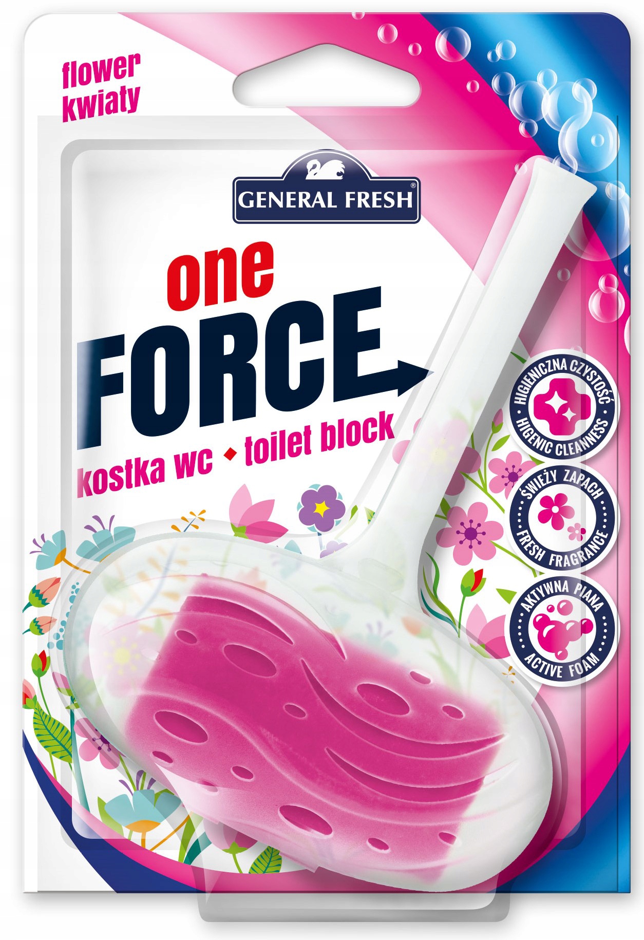 

Zawieszka doWC General Fresh kwiatowy 40g OneForce