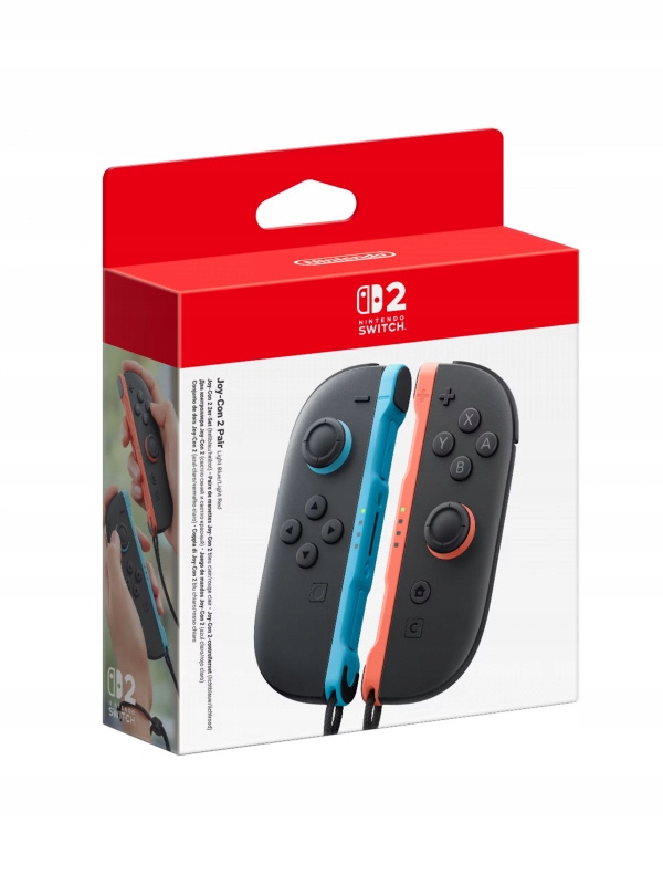Ovládače Joy-Con 2 Blue/Light Red