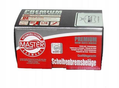 

Klocki hamulcowe Master-sport 13046057822N-SET-MS
