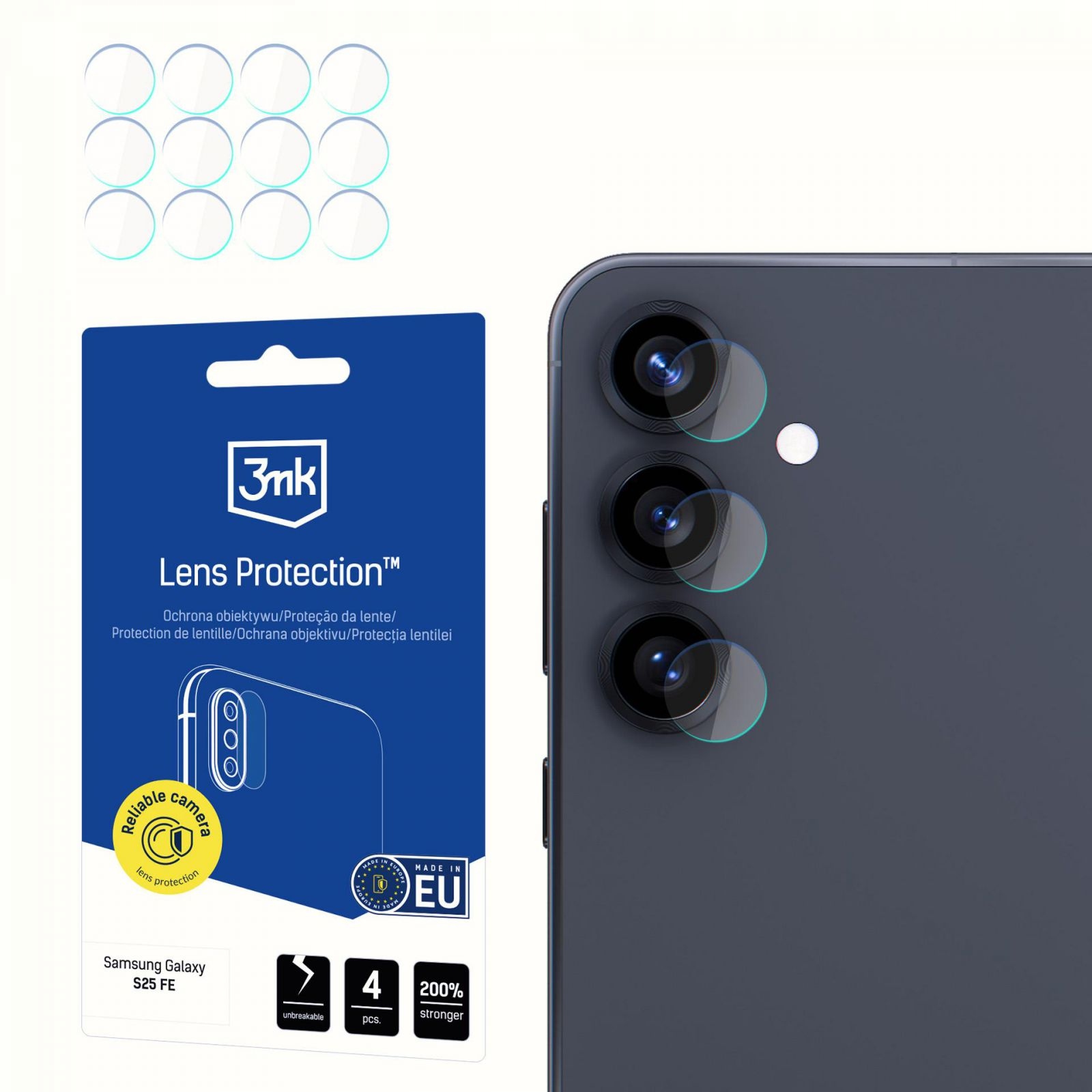 Samsung Galaxy S25 Fe 3MK Lens Protection