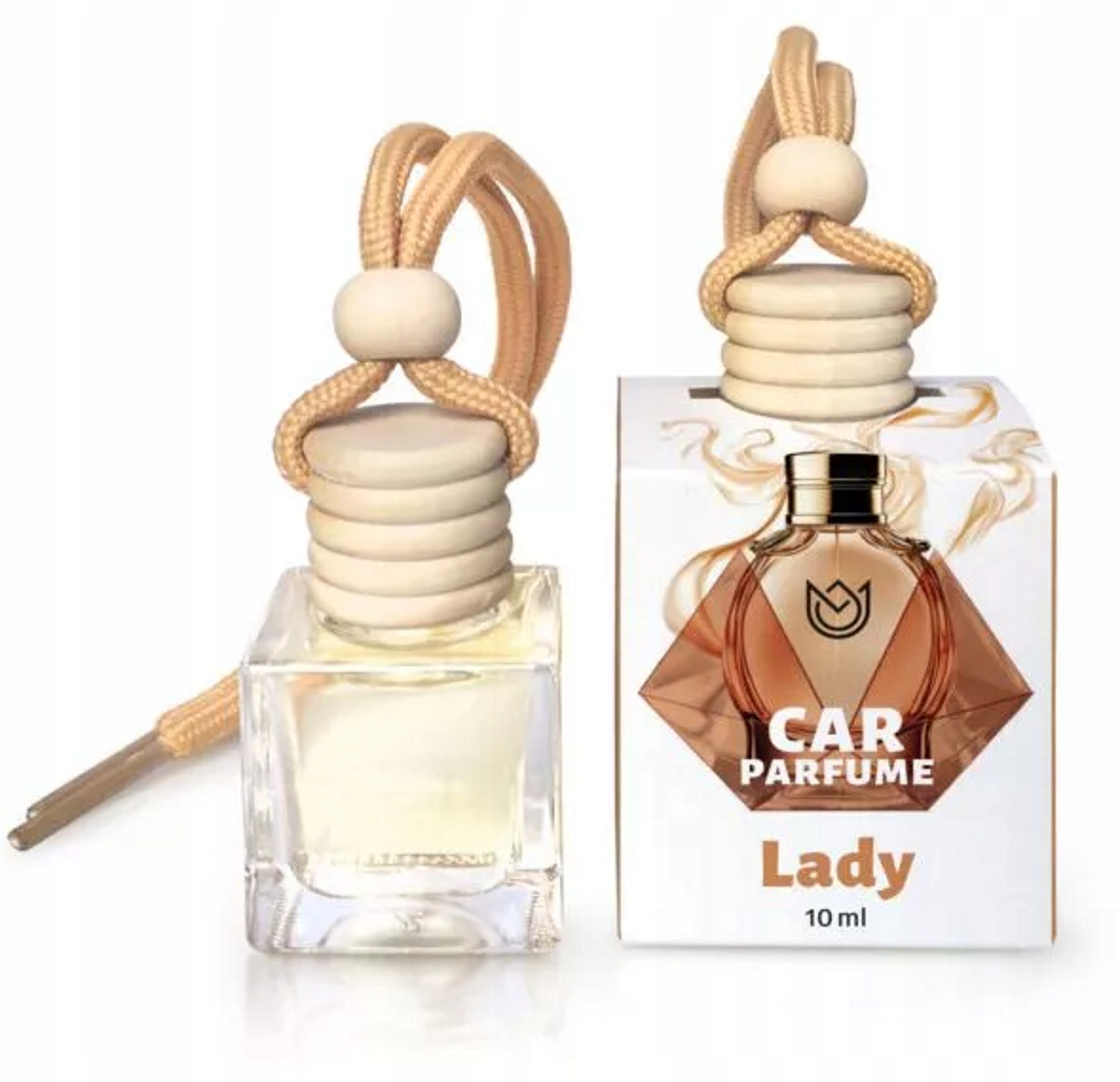 Zapach do samochodu zawieszka zapachowa Naturalne Aromaty Lady Damski