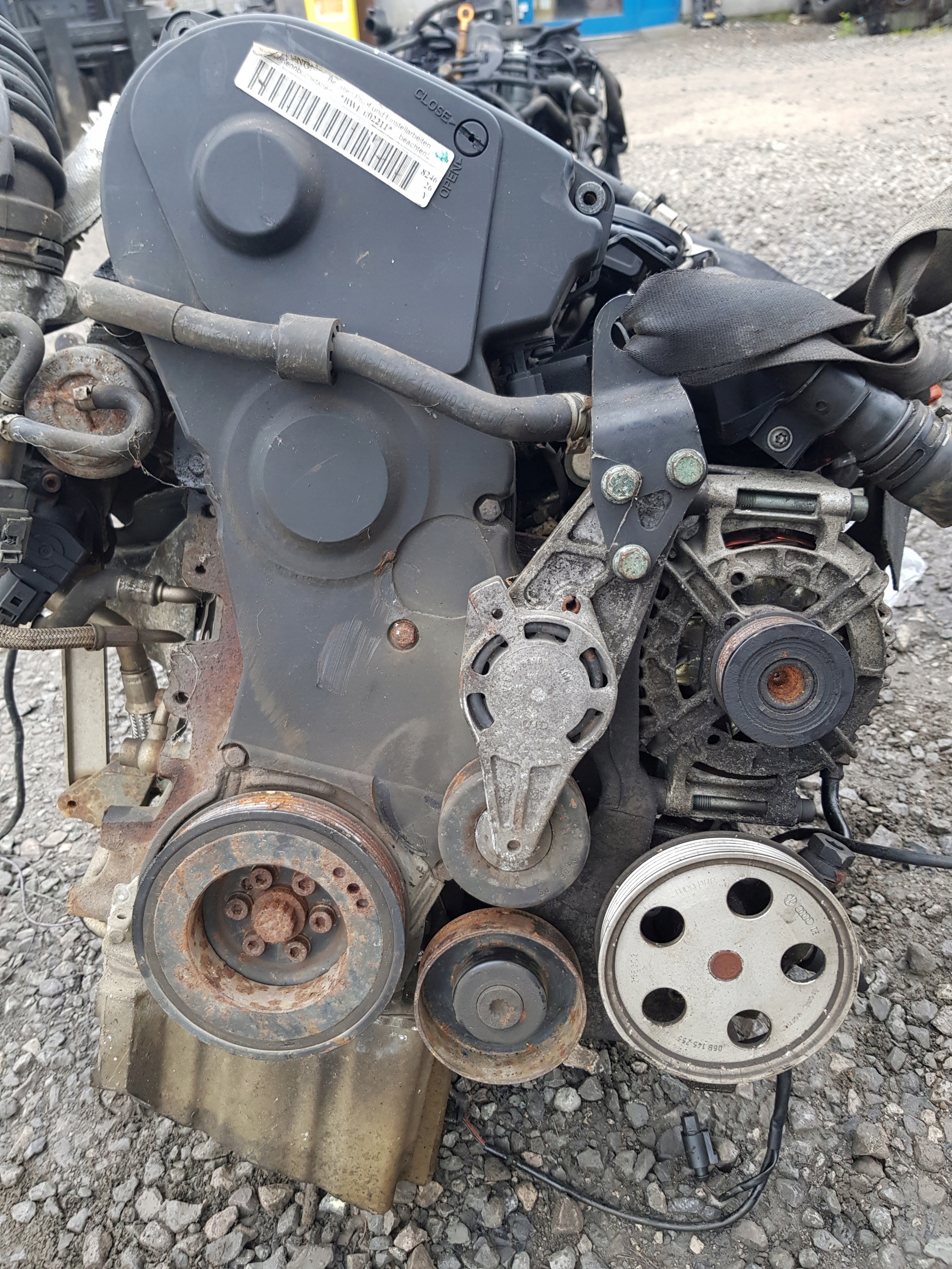 AUDI A4 B7 2.0TFSI 200KM 2005 BWE engine complete KPL 194 TYS KM
