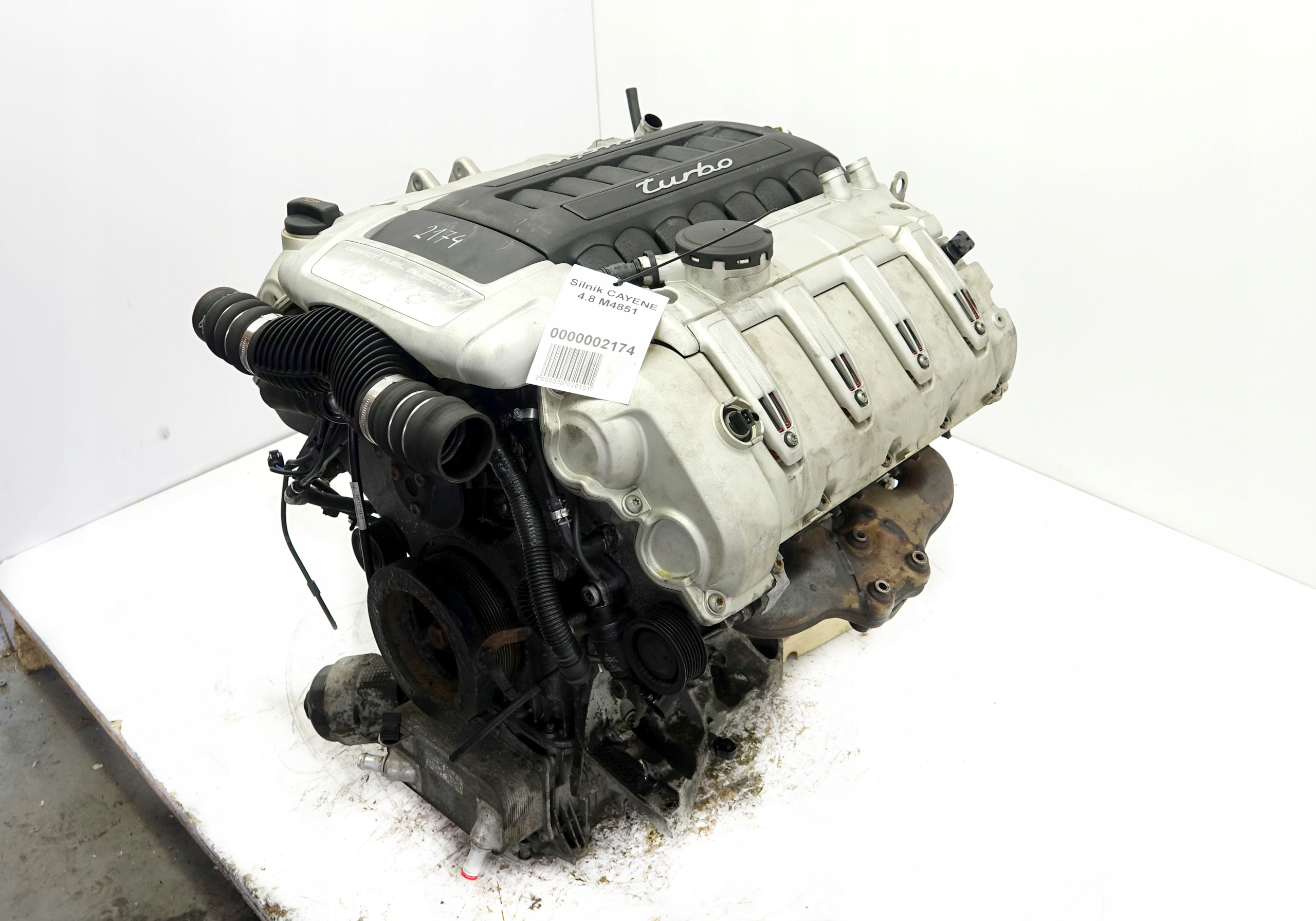 engine PORSCHE CAYENNE TURBO 4.8 M4851