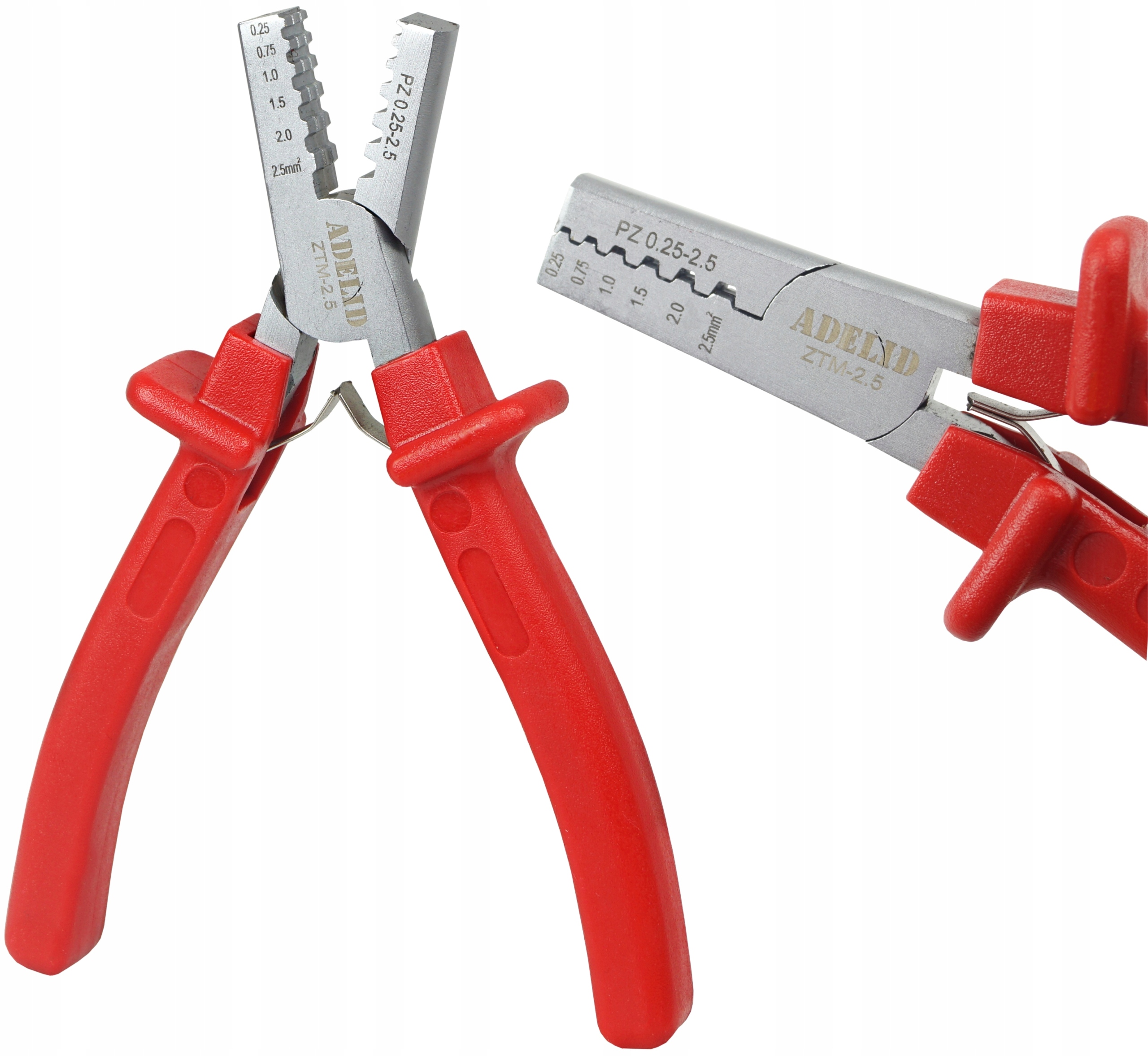 ADELID ZACISKARKA ZAKRES 0,5-2,5MM ZTM-2,5 Marka Adelid