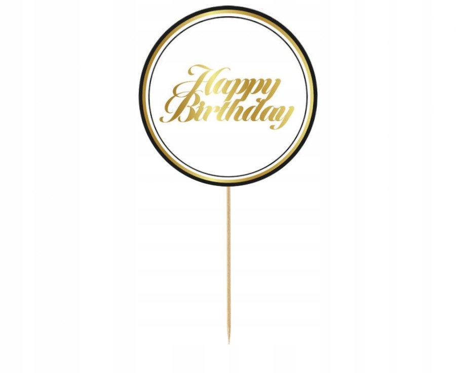 

Topper na Tort Happy Birthday Toper na urodziny
