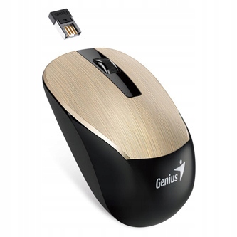 Genius NX-7015 Mysz bezprzewodowa, złota, 1600DPI