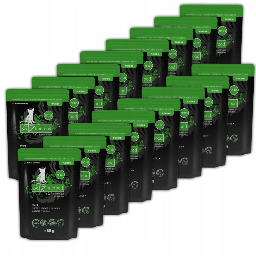 Catz Finefood Purrrr N.123 Konina saszetka 16x85g