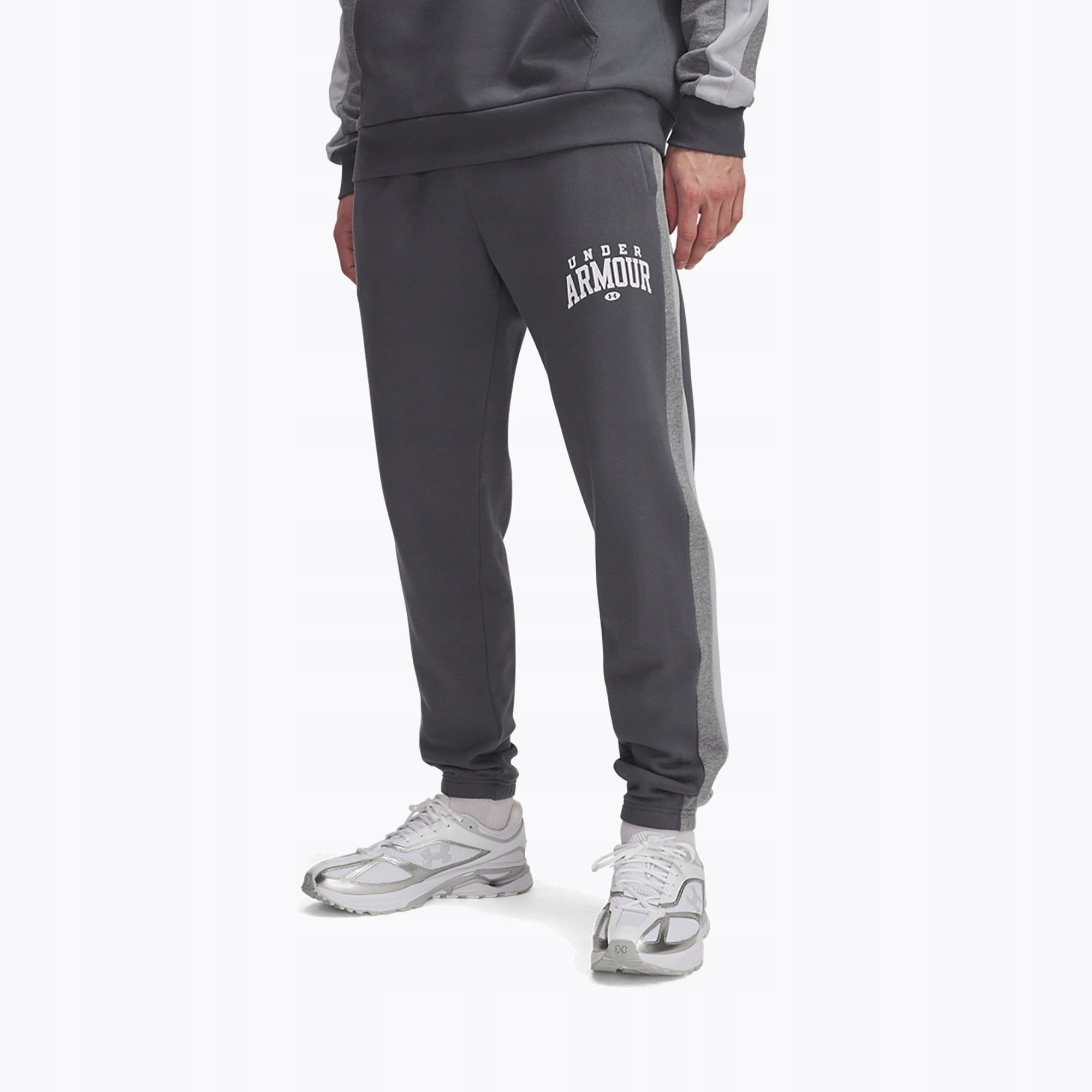 Pánské Tepláky Under Armour S Logem Rival Fleece Colorblock S