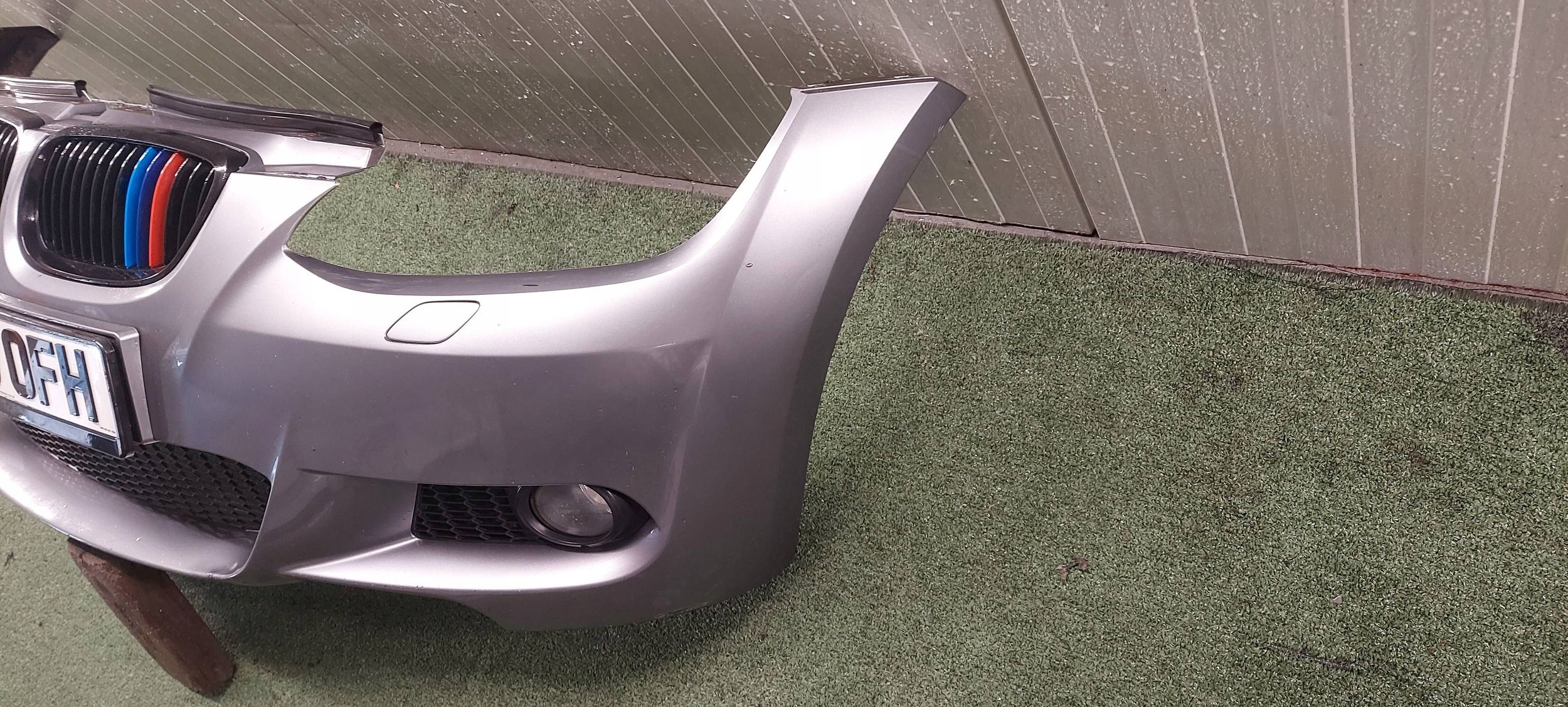 bumper front BMW E92 E93 m-packet 05-10 original LAK: A52 SPACEGRAU
