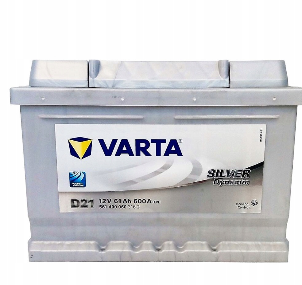 Аккумулятор VARTA SILVER D21 12V 61AH 600A P+