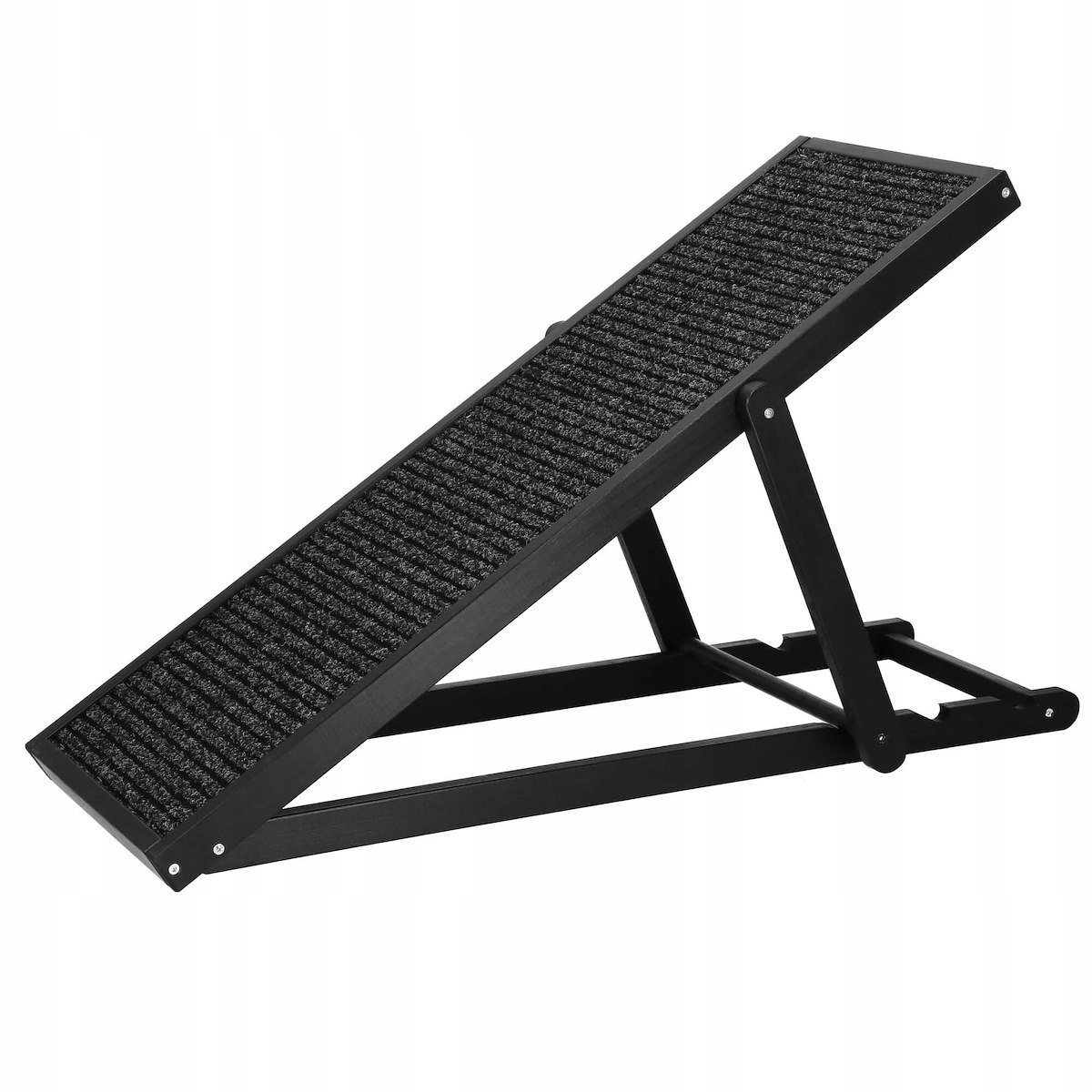 Levně Rampa Plošina Schůdky Pro Psa Kočku Nastavení 42,5-59 Cm 3 Stupně Schody 60kg