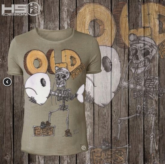 Tričko Vintage Old School 2.0 – Hotspot Design – velikost L