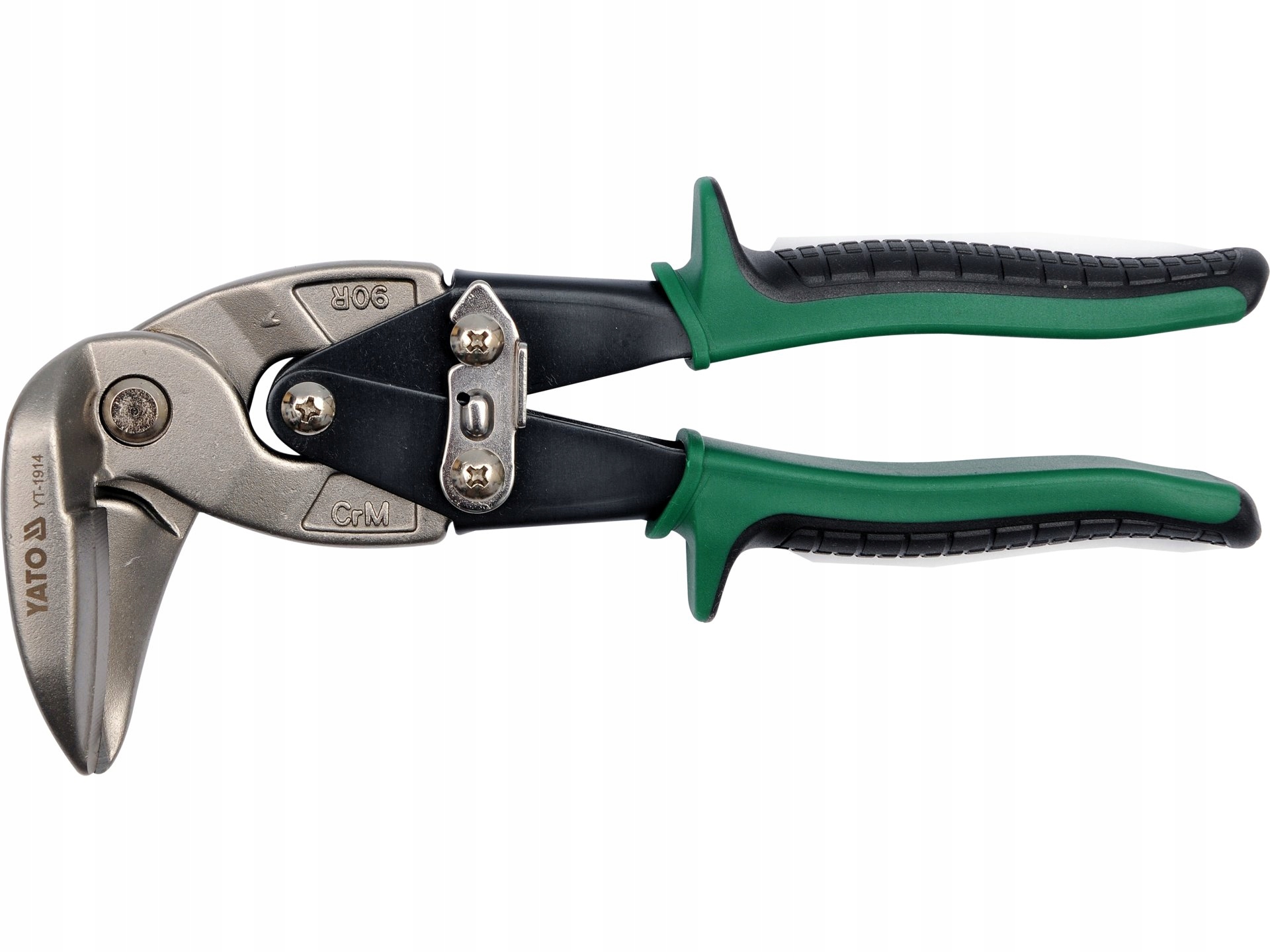 Nůžky Na Plech Pravé Úhlové 225 MM Crmo Pro Ocel A Měď Finské Yato