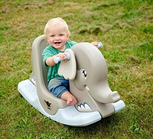 BIG Spielwarenfabrik 800056787 Big Cute Animal, Rocker with Wide Footrest, Materiał plastik