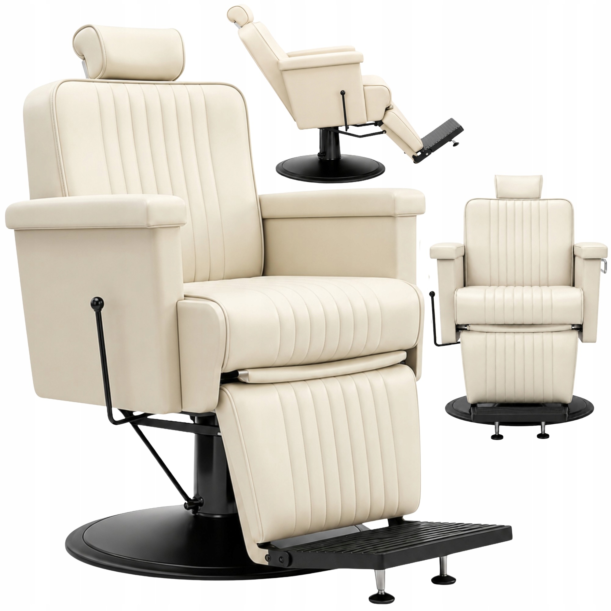 Fotel fryzjerski barberski hydrauliczny do salonu fryzjerskiego Rico
