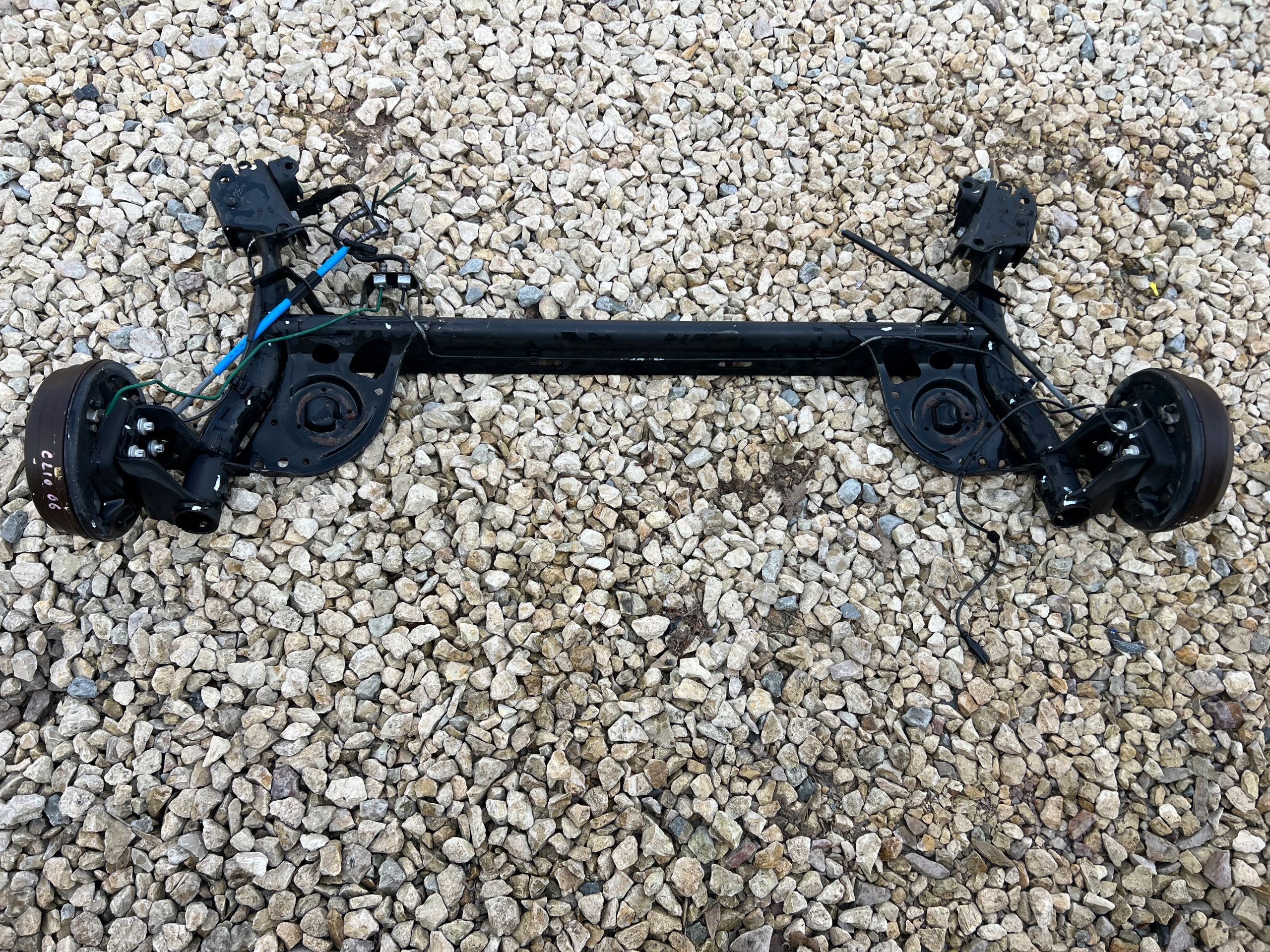 RENAULT CLIO III MODUS BELKA OŚ TYŁ TYLNA
