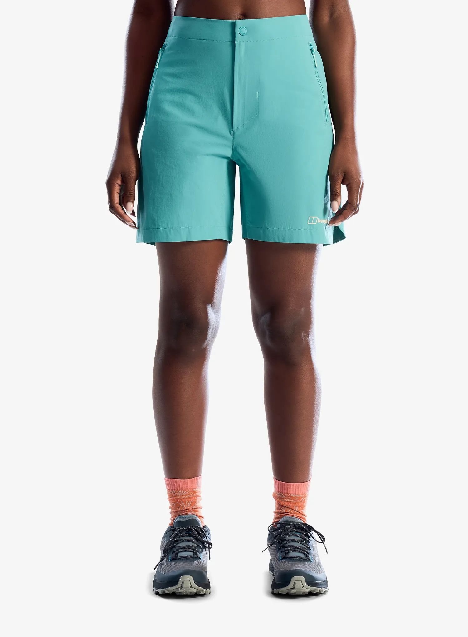 Kraťasy turistické kraťasy Berghaus Kinnivie Trail Short Af modrá 8 (xs)