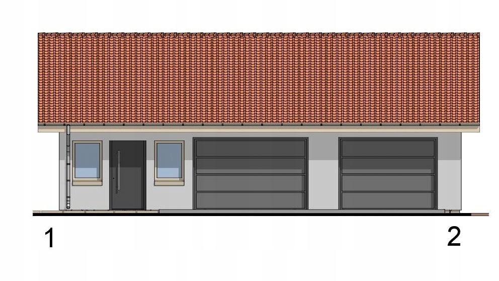 PROJEKT BUDYNKU GOSPODARCZEGO G010 Marka inna