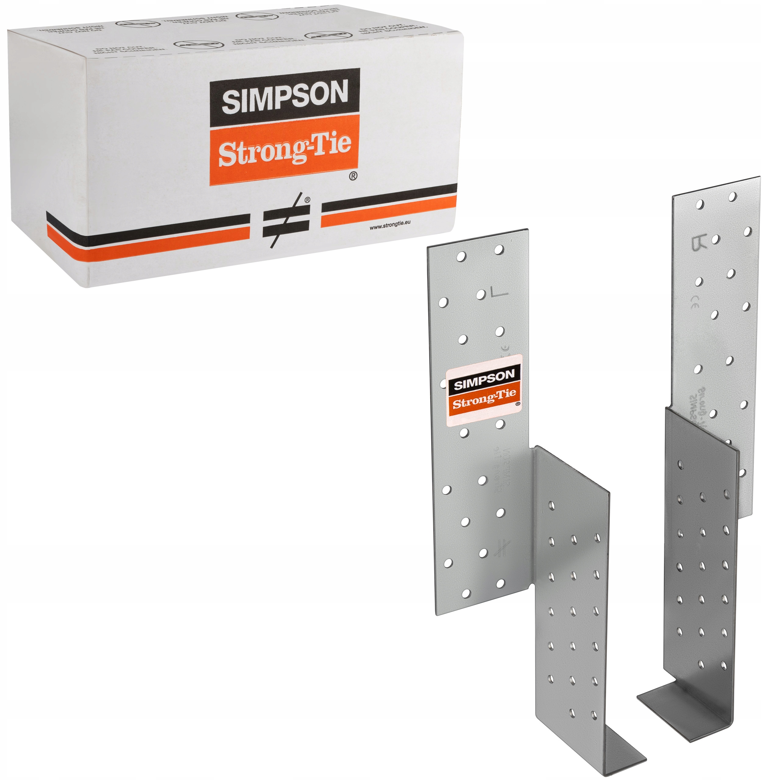 Krokvové tesárske spojky 270 x 63 mm 2mm 20 kpl. (L R) Simpson Sfhm