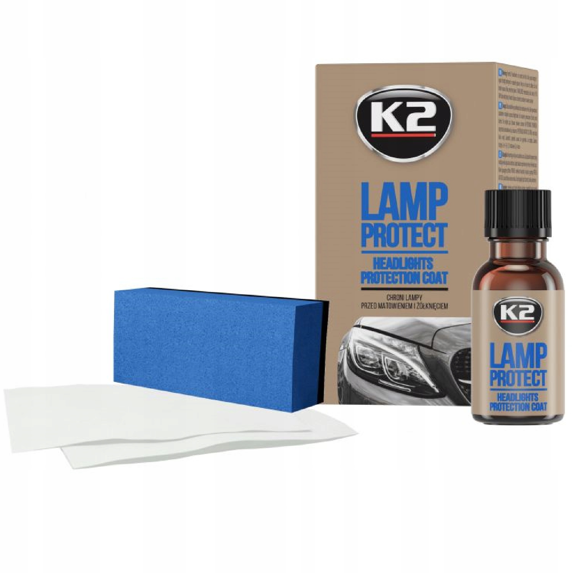 K2 Lamp Protect Powłoka do lamp reflektorów 10ml