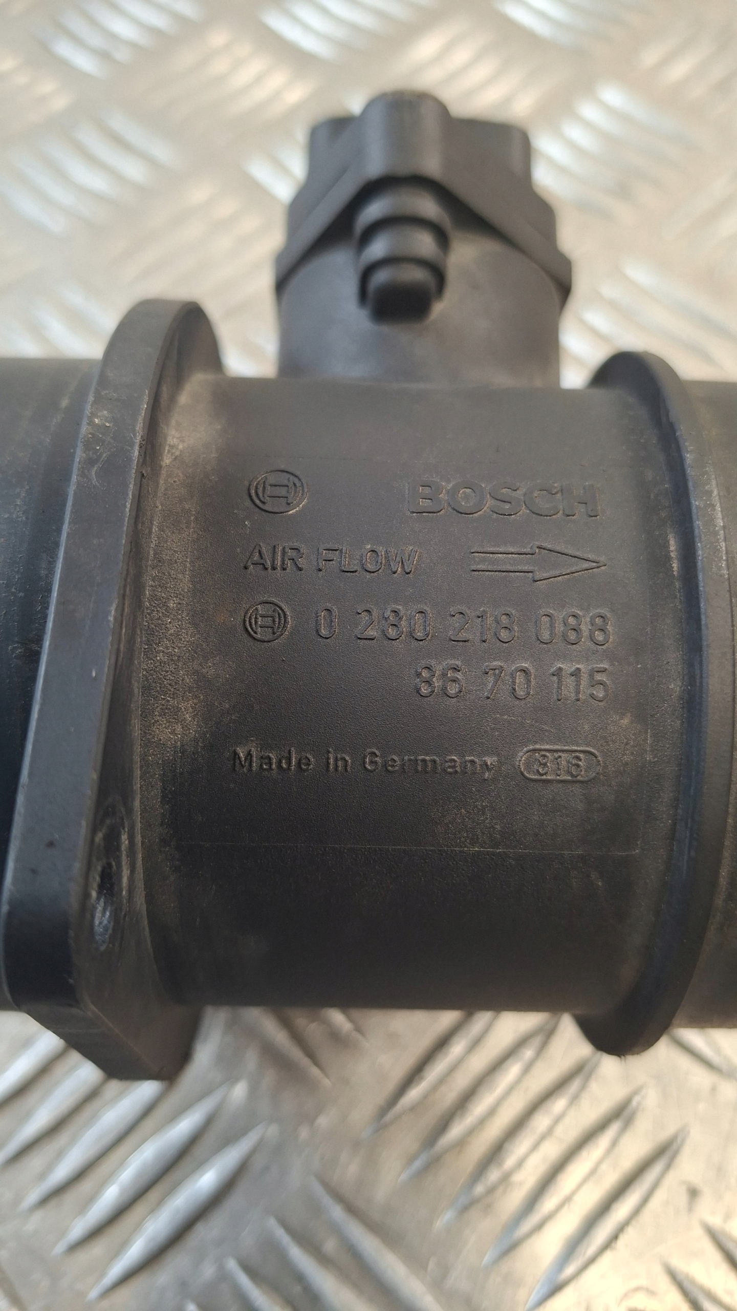 flow meter VOLVO S60 2.5T