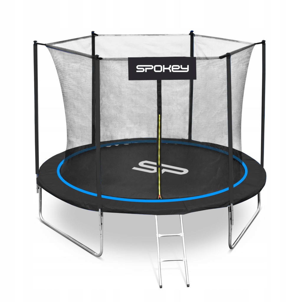 Trampolina Spokey Jumper 244cm niebieska