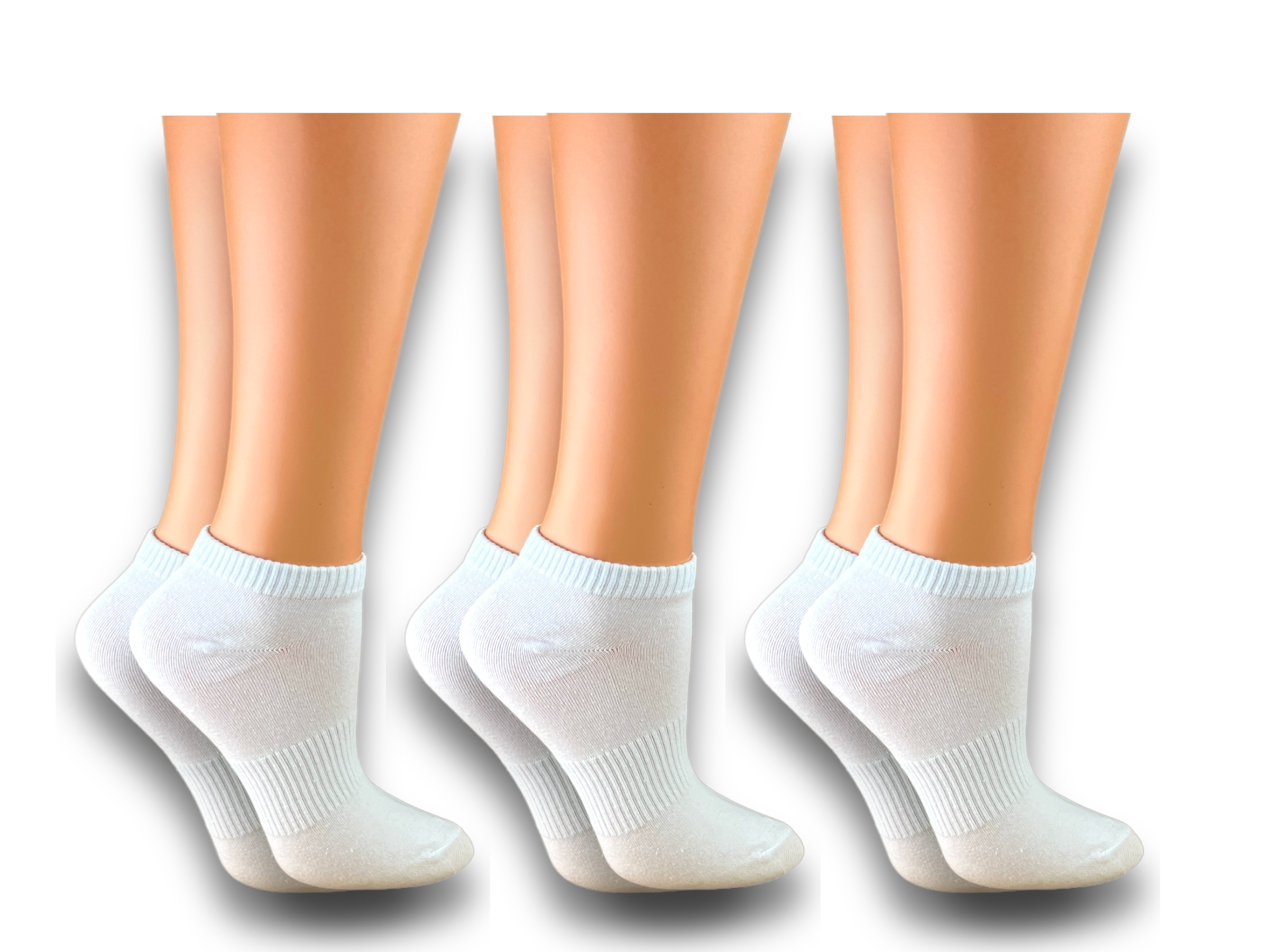 SKARPETKI BAWEŁNIANE DAMSKIE STOPKI 3PARY PROMOCJA