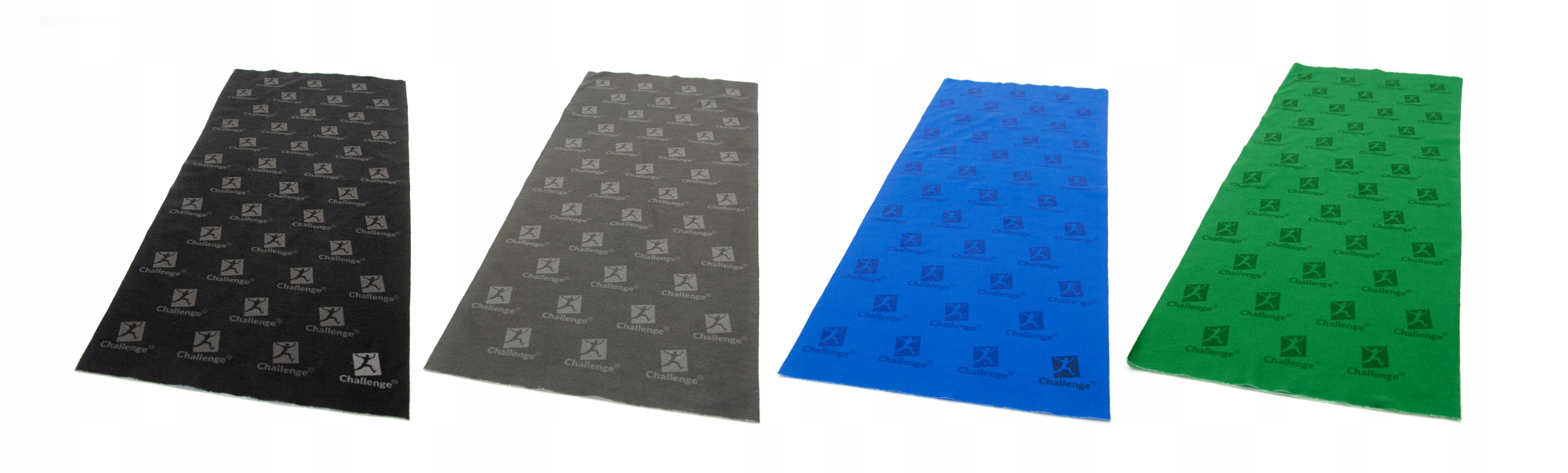 Komin Chusta wielofunkcyjna CHALLENGE czarny Materiał dominujący poliester