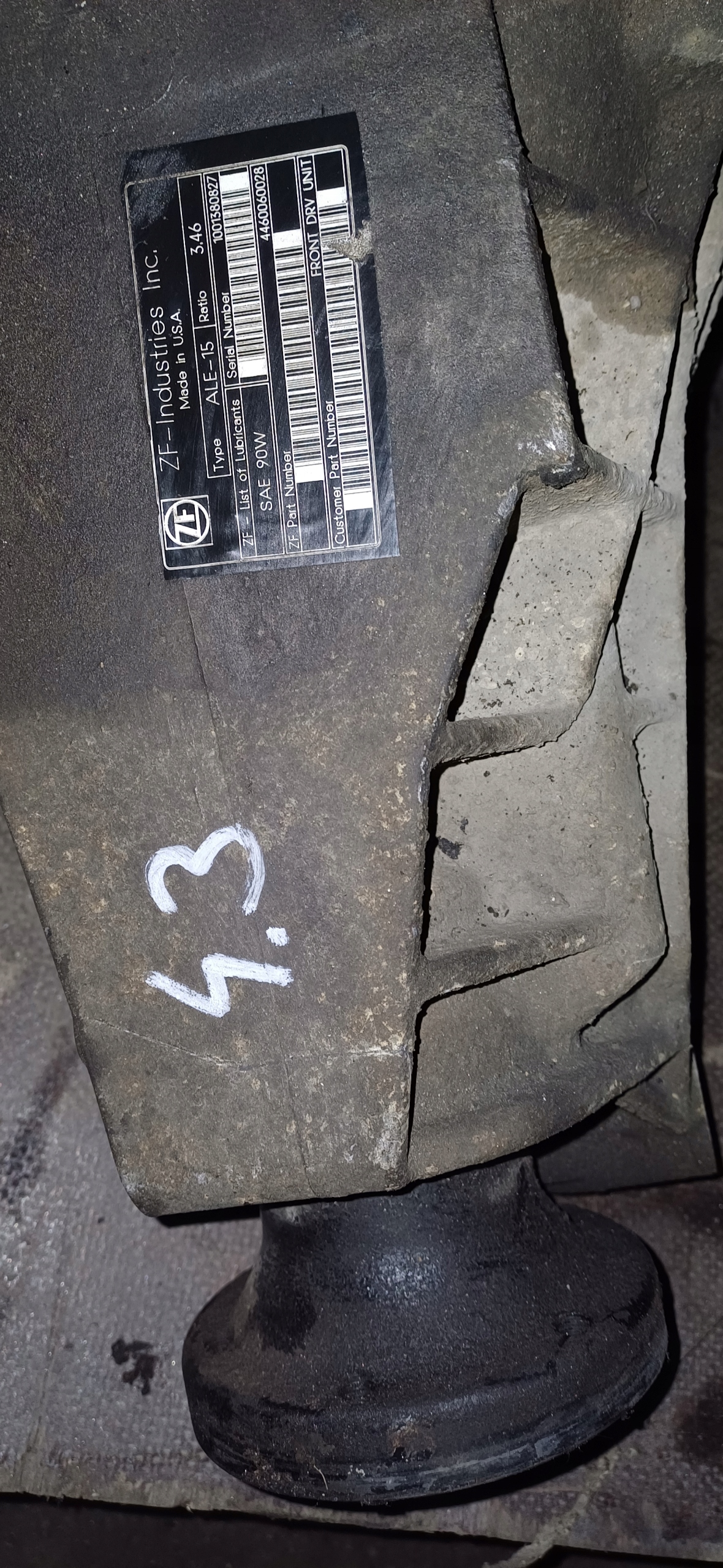 MERCEDES W163 4.3 differenziale DIFFERENZIALE differenziale 3.46 Anteriore