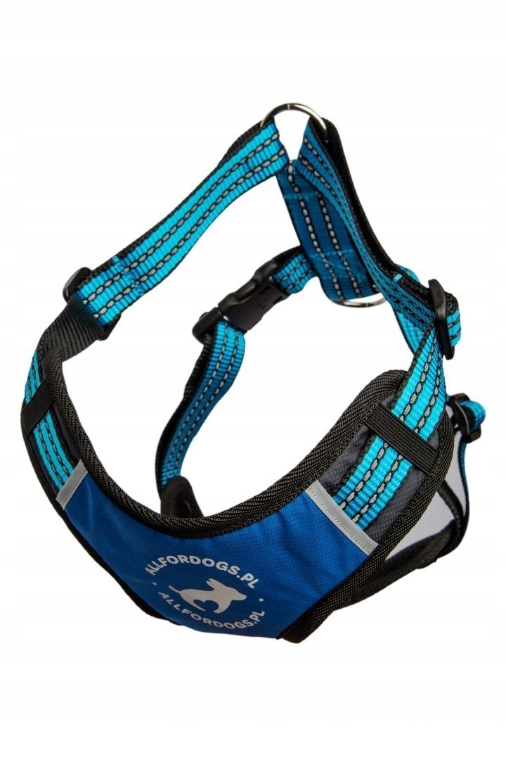 Levně All For Dogs Sportovní Postroj Xs Modr. 34-54 cm