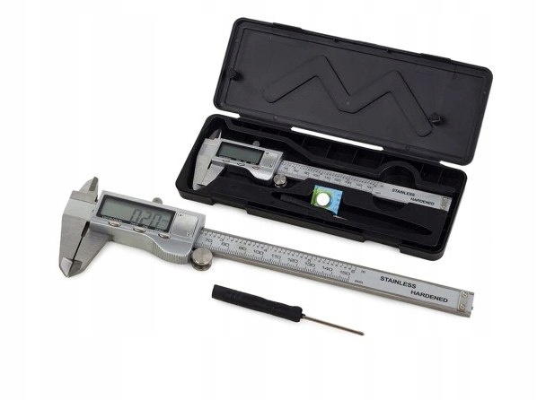Suwmiarka cyfrowa elektroniczna LCD metalowa L150