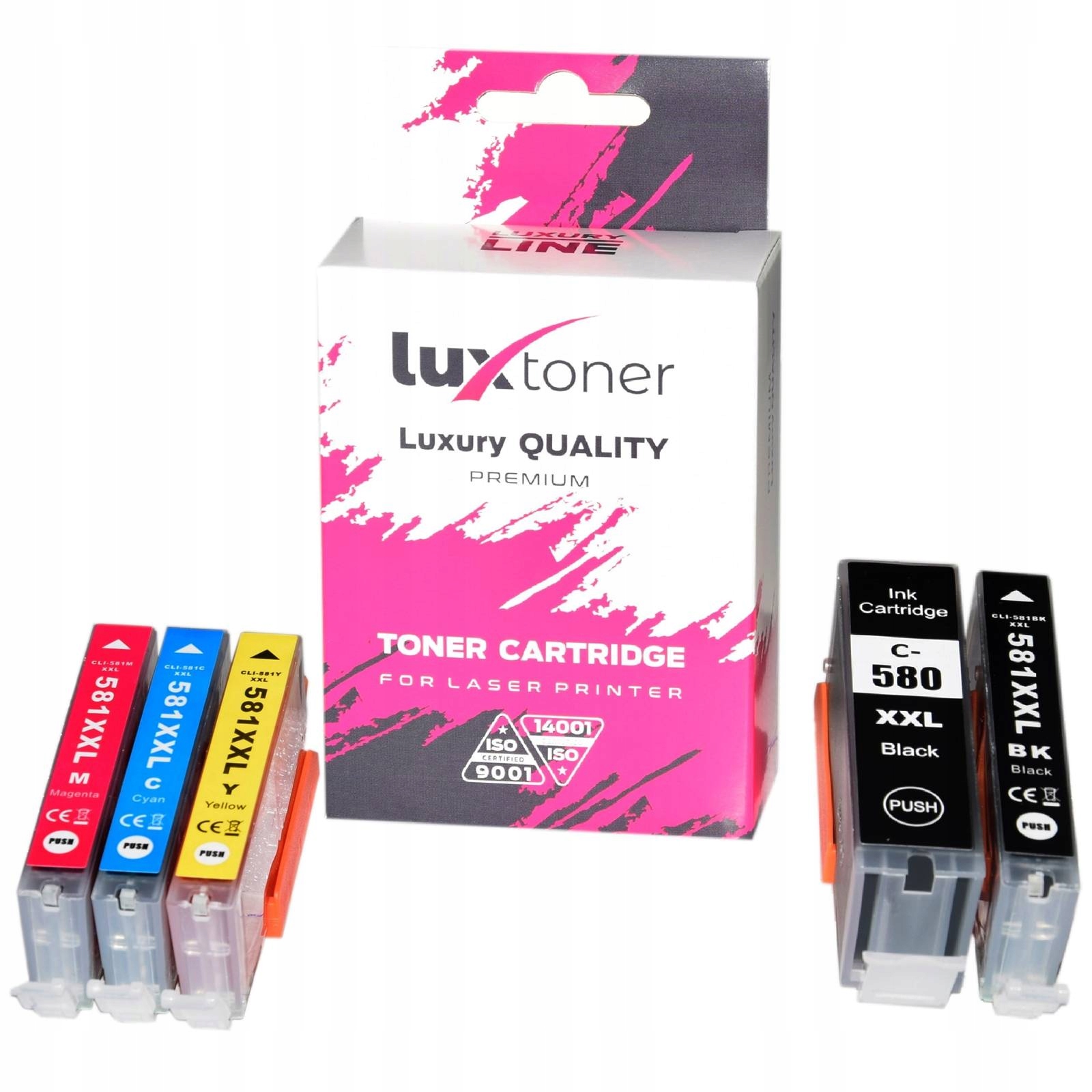 

5x Tusz do Canon Pixma TS6150 TS6151 TR7550 TR8550