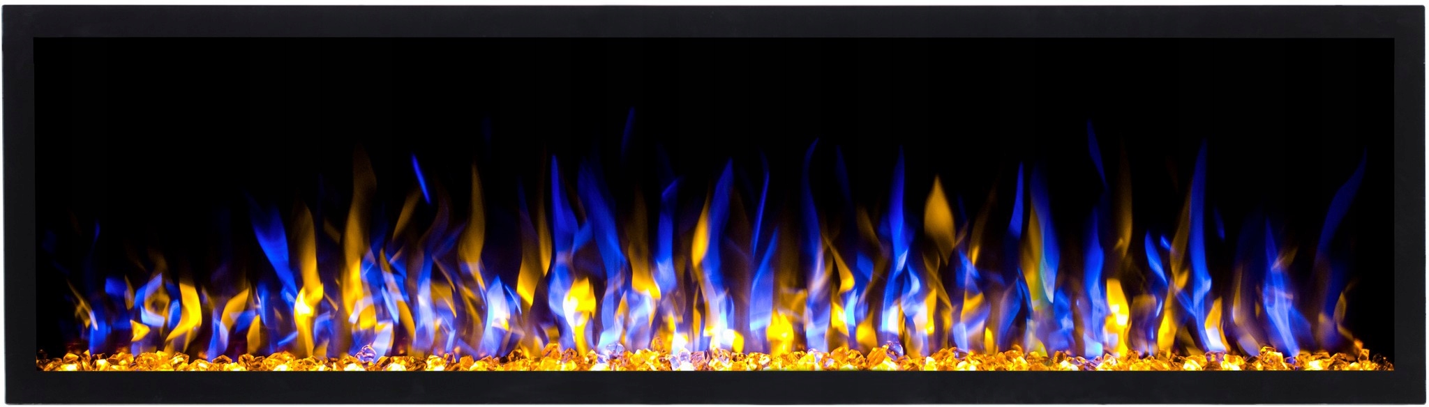 KOMINEK ELEKTRYCZNY LED BEZ FUNKCJI GRZANIA AFLAMO PRIDE S153 CIENKA RAMKA Marka Aflamo