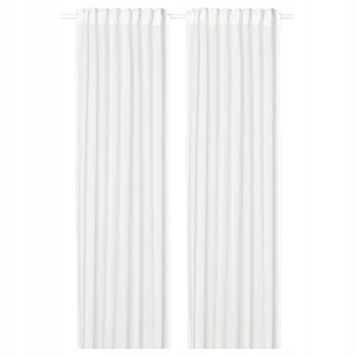 

Firanka Bawełniana Biała 2 Szt. 145X300 CM