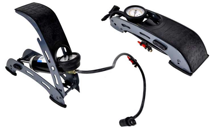 

Pompka Nożna Jednotłokowa Z Manometrem 7BAR Profi