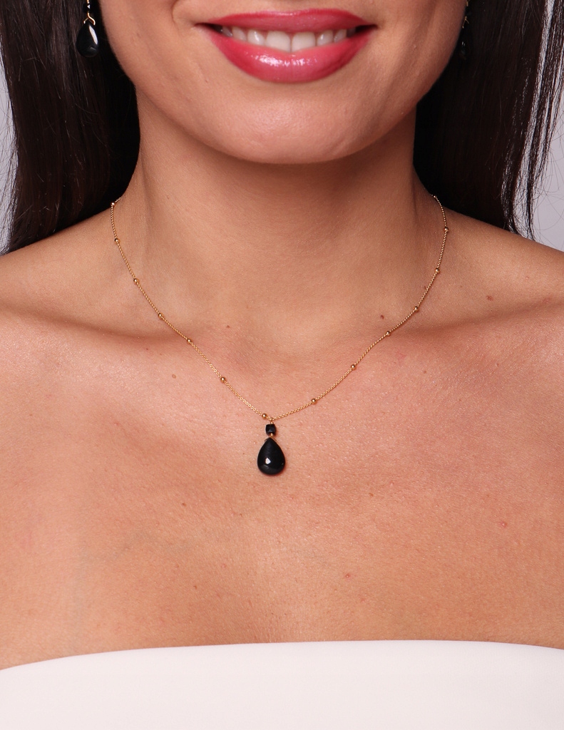 Řetízek černý turmalín – ochrana