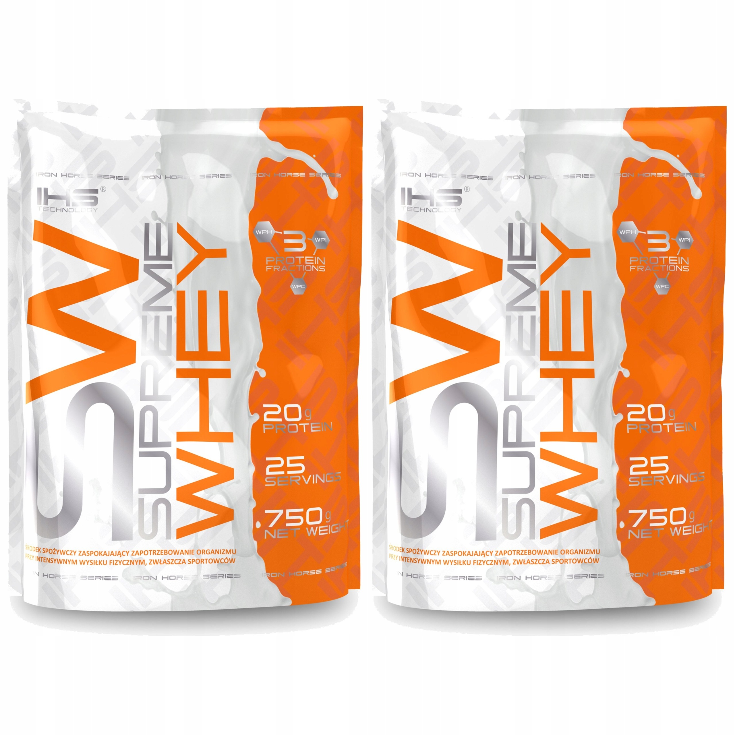 2x Iron Horse Supreme Whey 750 g Protein Ihs