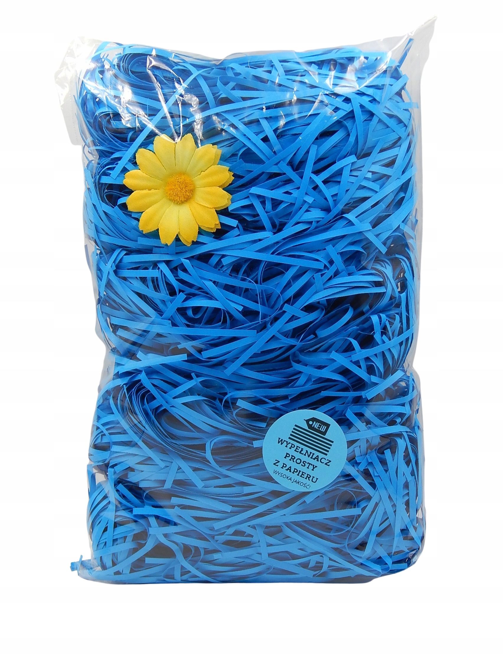 Wypełniacz Dekorac. Proste Paski 100g I. Niebieski Waga 0.1 kg