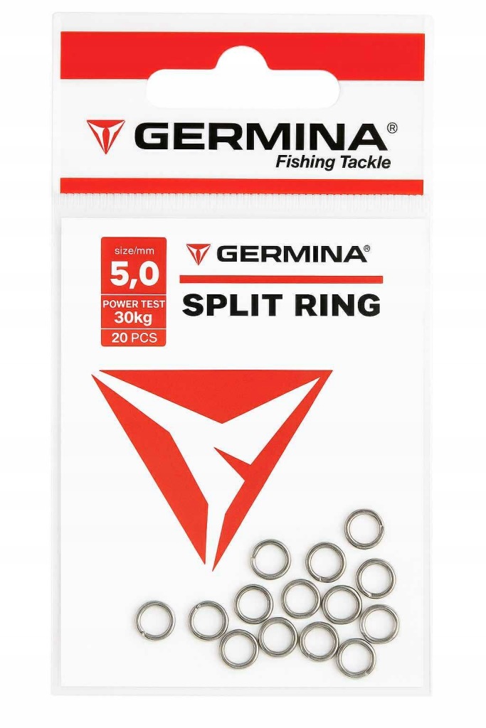 Kółko łącznikowe Germina Split Ring 18kg 4mm