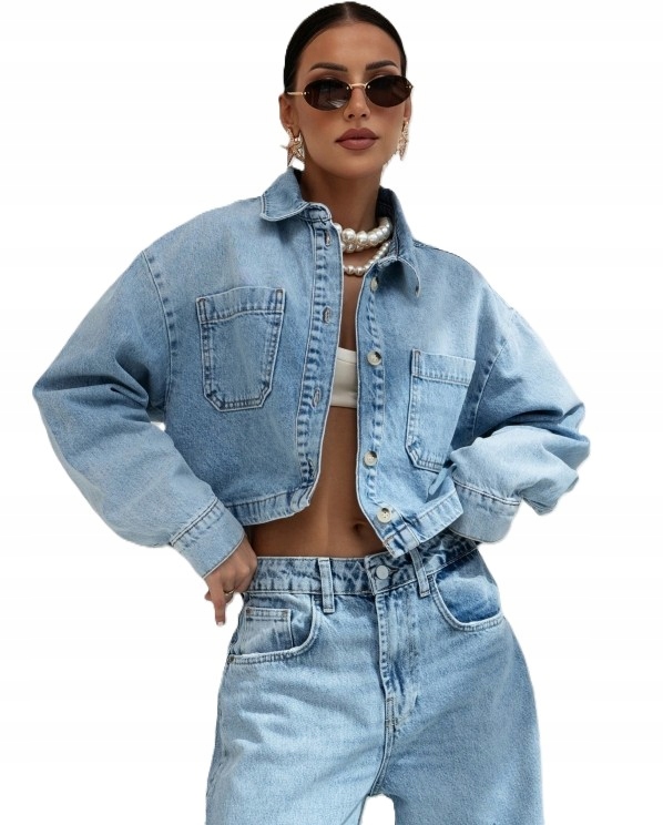 Cocomore Dámská bunda Jeans Modrá 38/M Novinka