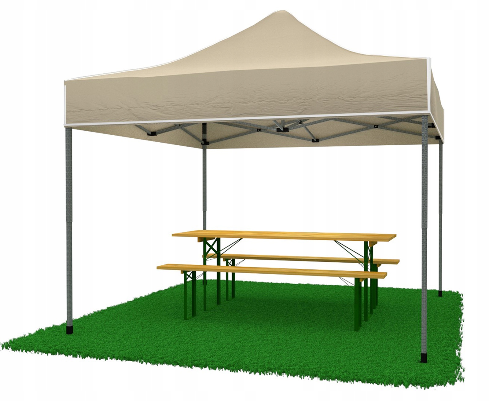 Pawilon ekspresowy 3x3 namiot 3m x 3m szybkiego rozkładania expres ogrodowy